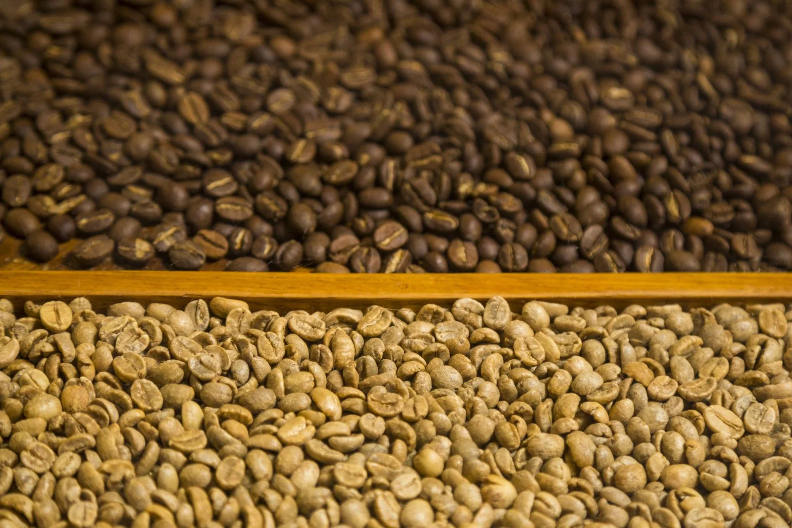 unroasted coffee beans