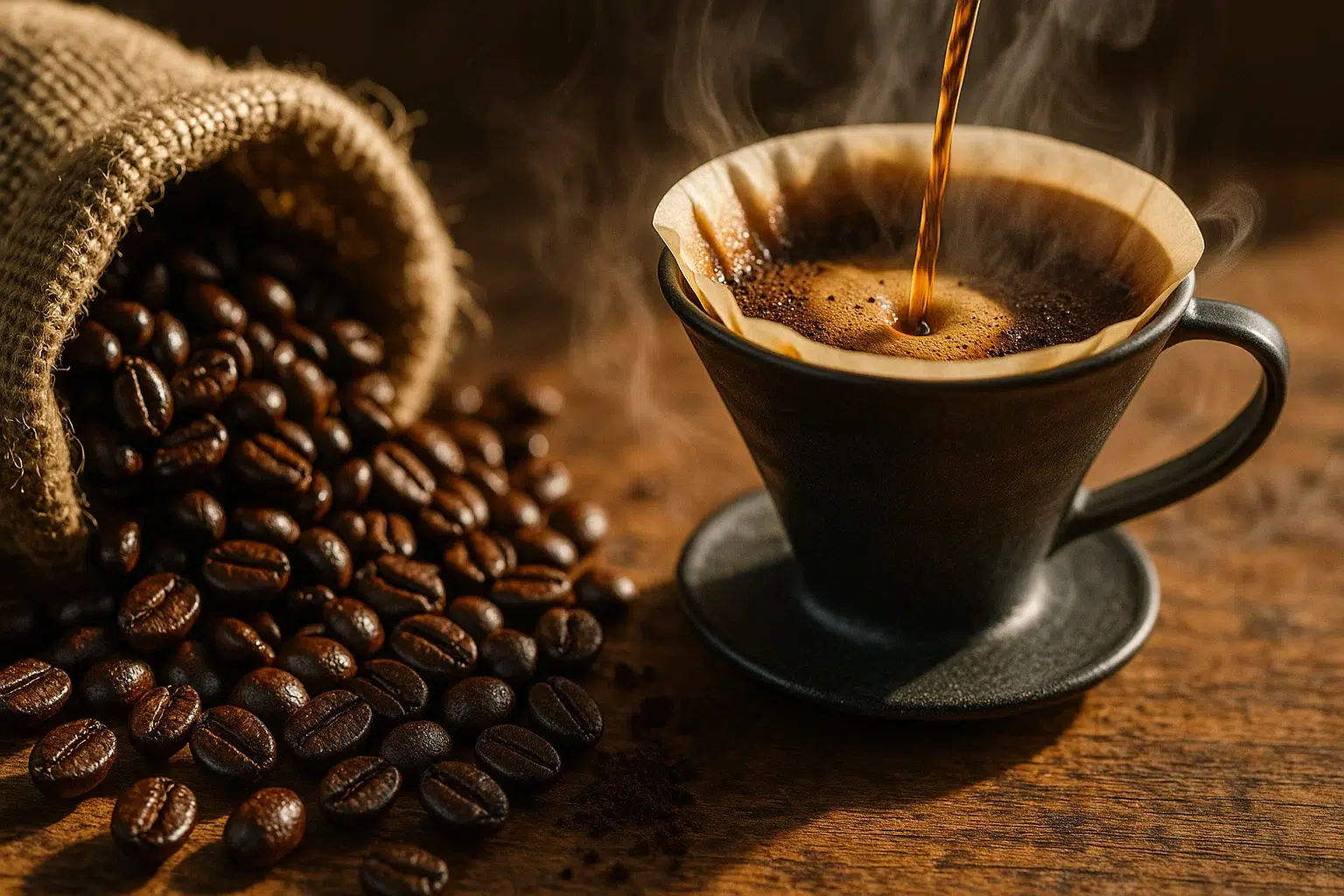 Brewing Dark Roast Coffee
