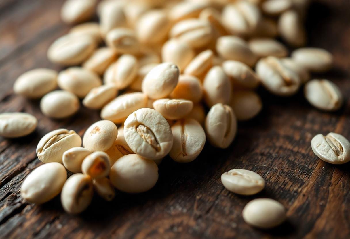 White Coffee Beans