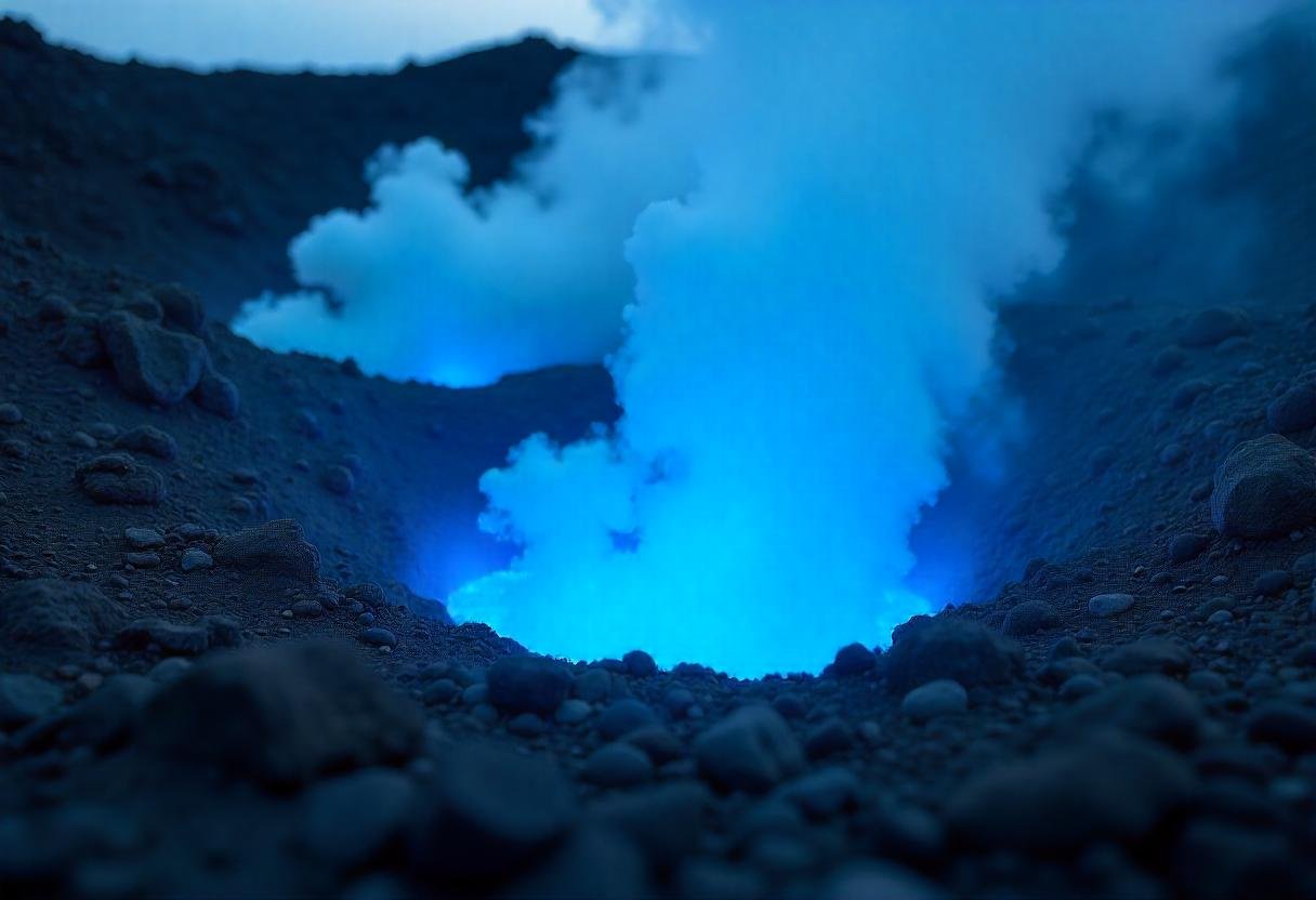 Java Ijen Volcanic