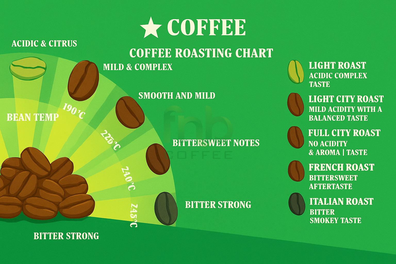 Coffee Roasting Chart