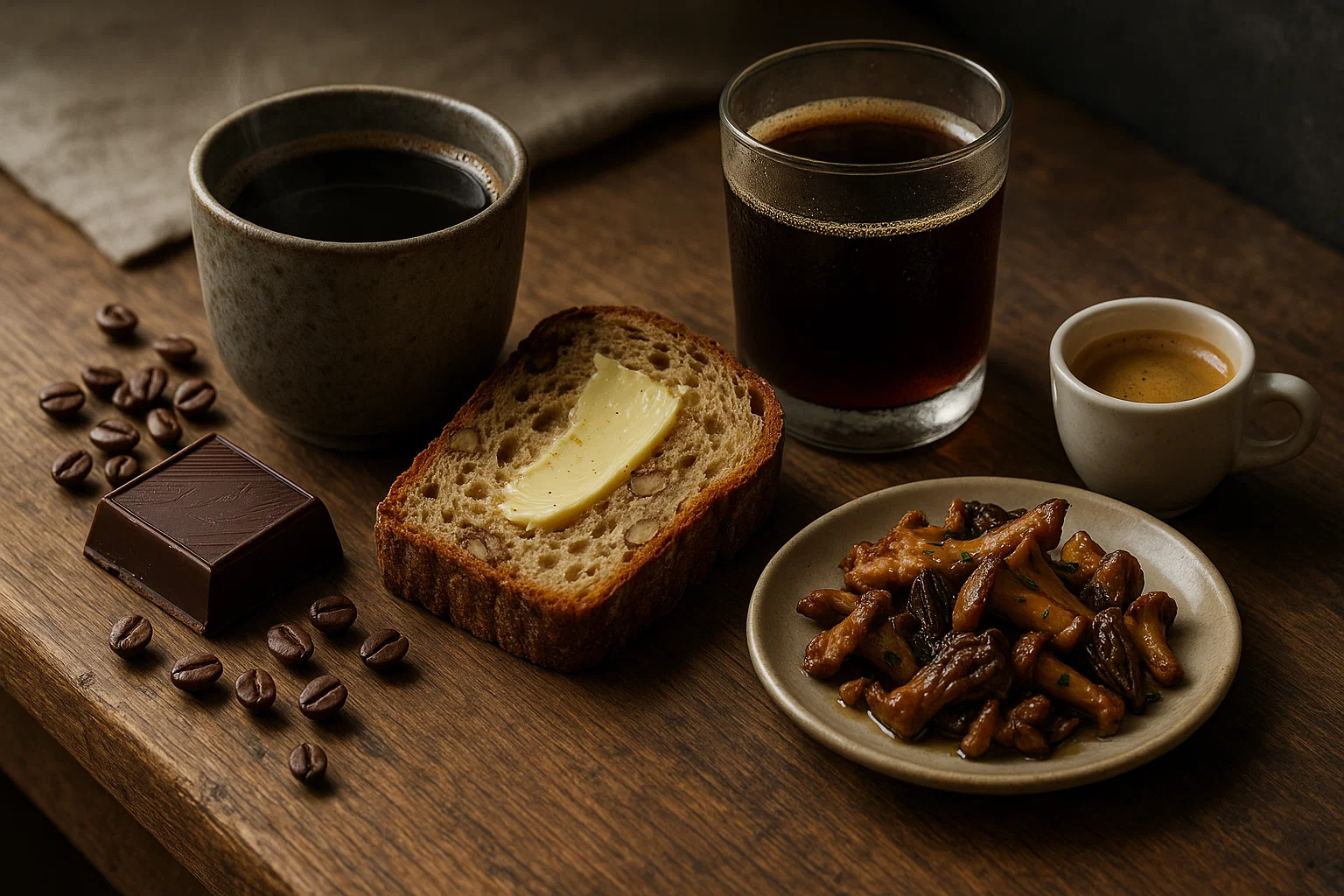 How Earthy Coffee Flavors Pair with Food