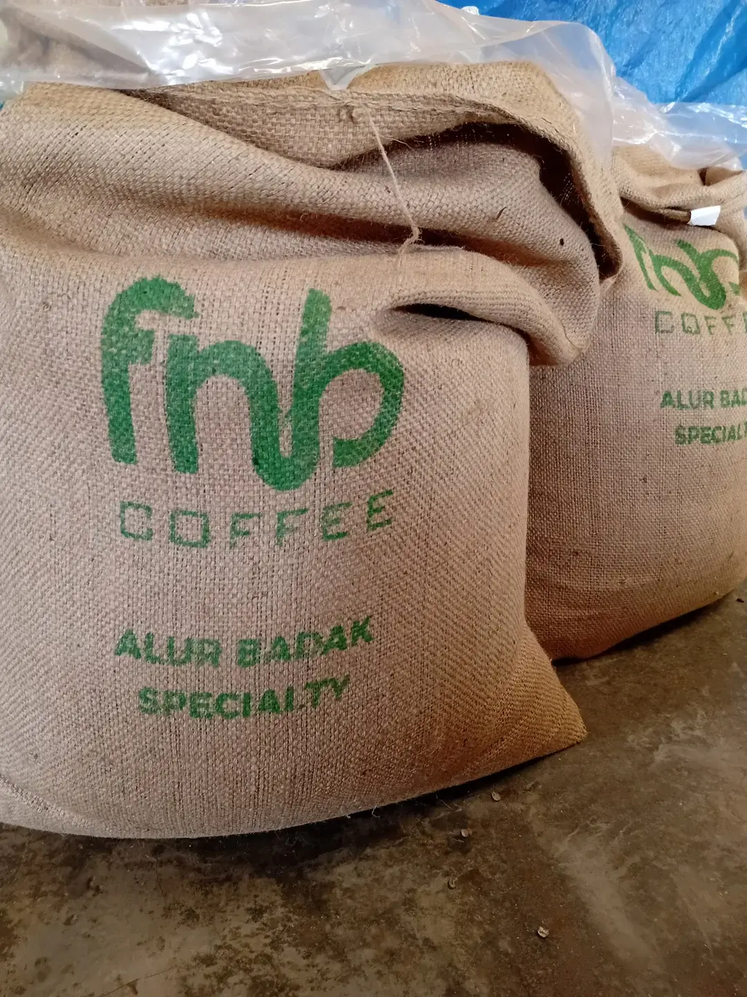 FnB Coffee Jute Bag Alur Badak