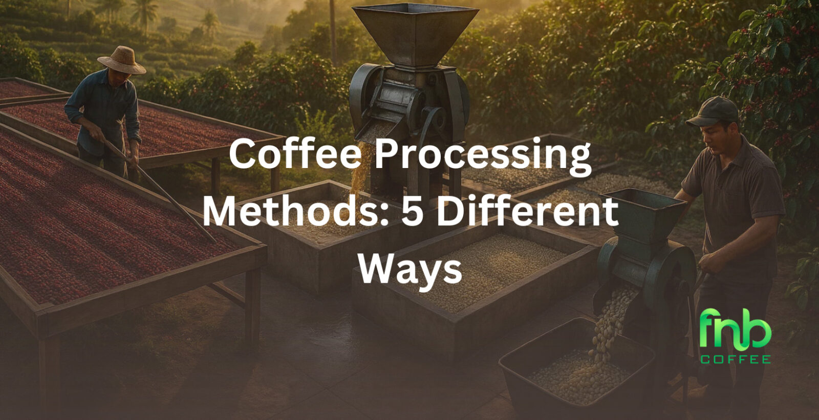 Coffee Processing Methods: 5 Different Ways