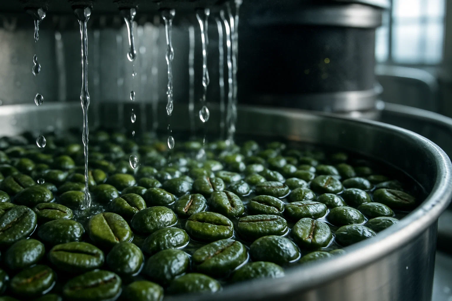 Process of Swiss Water Decaf Coffee