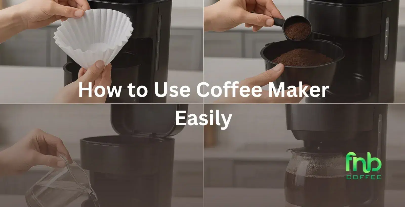 How to Use Coffee Maker Easily