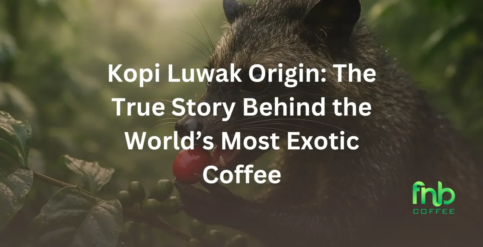 Kopi Luwak Origin: The True Story Behind the World’s Most Exotic Coffee