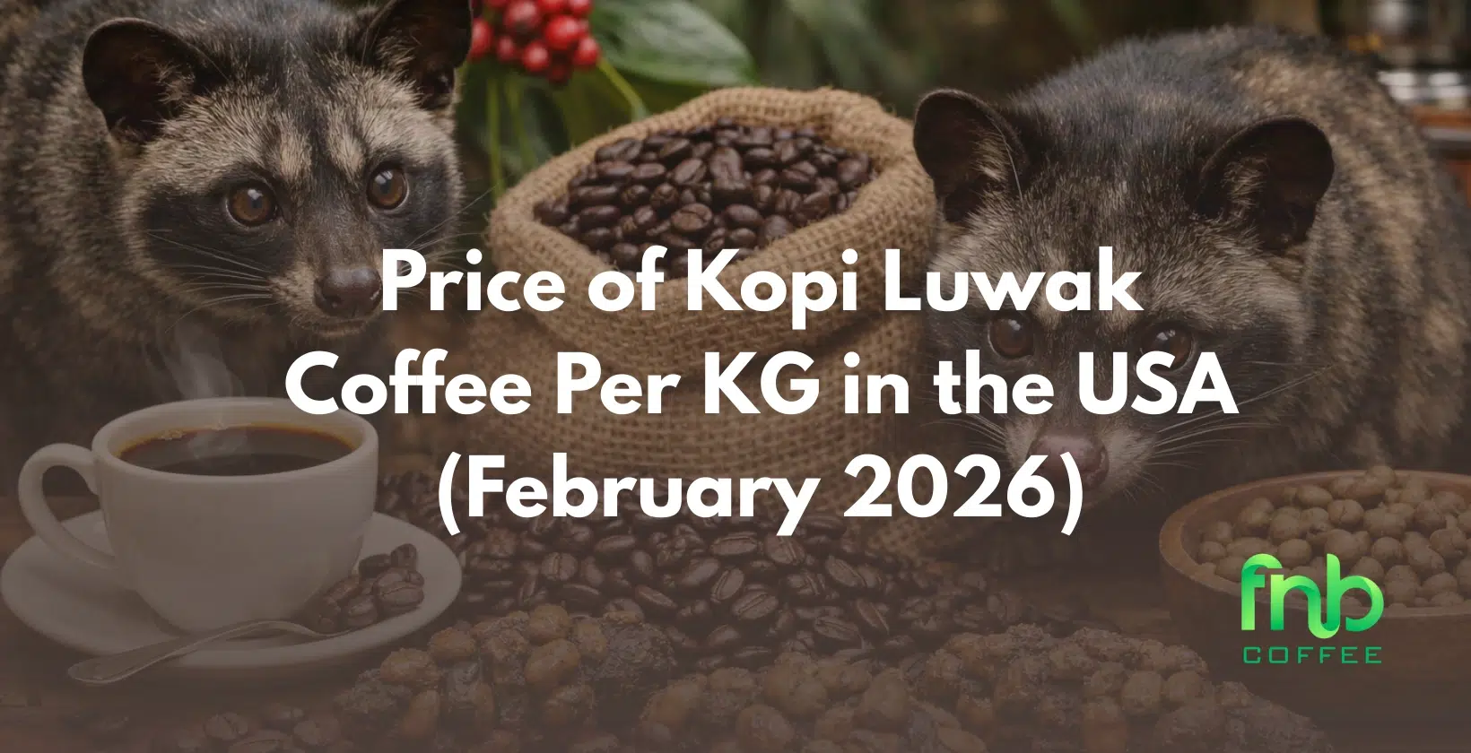 price of kopi luwak coffee per kg