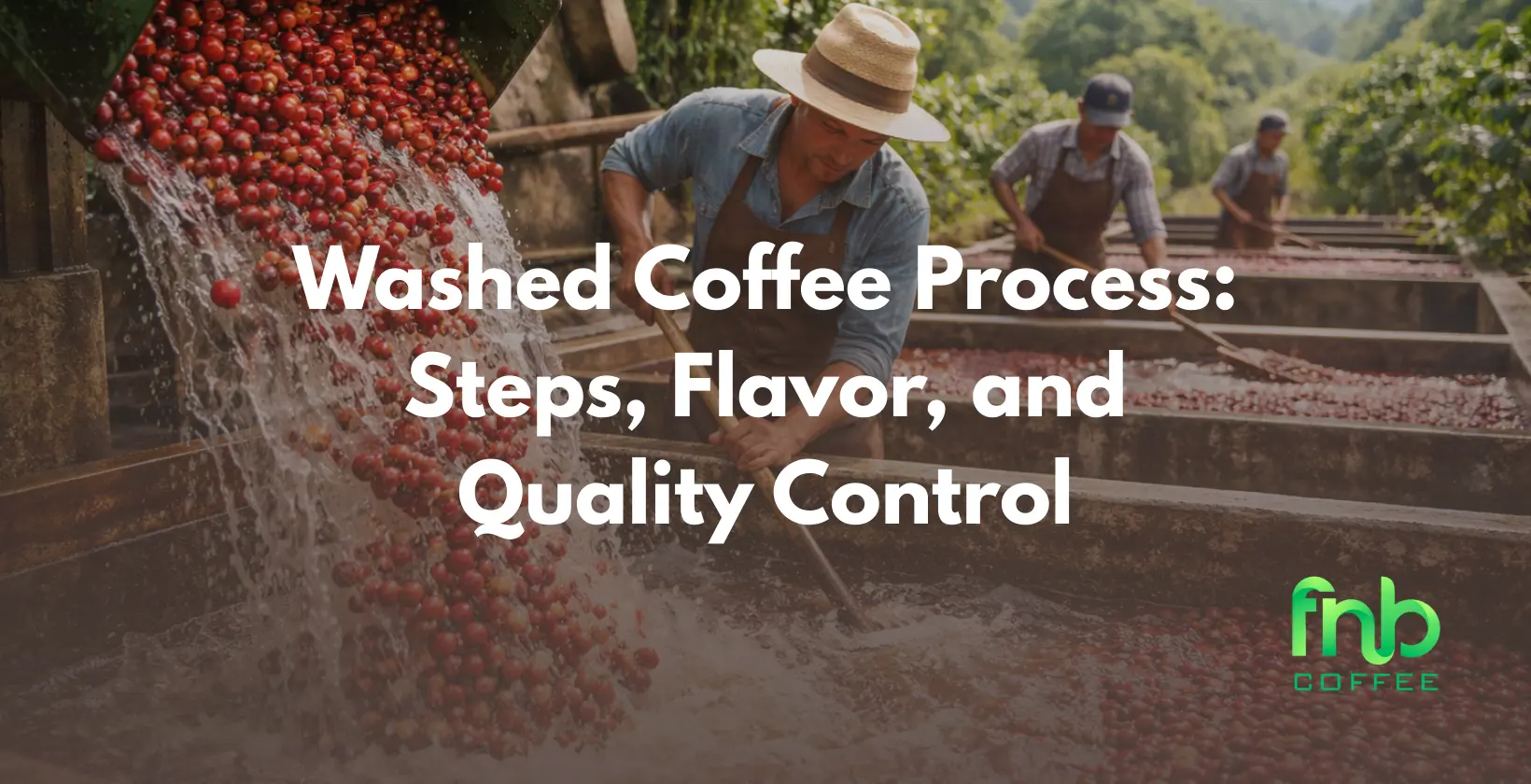 washed coffee process