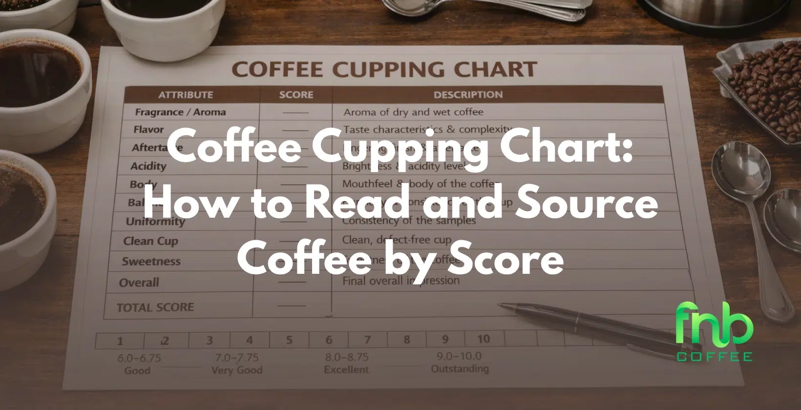 coffee cupping chart