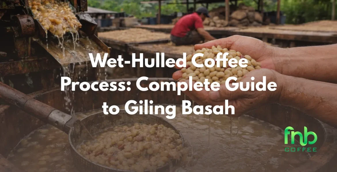 wet-hulled coffee process
