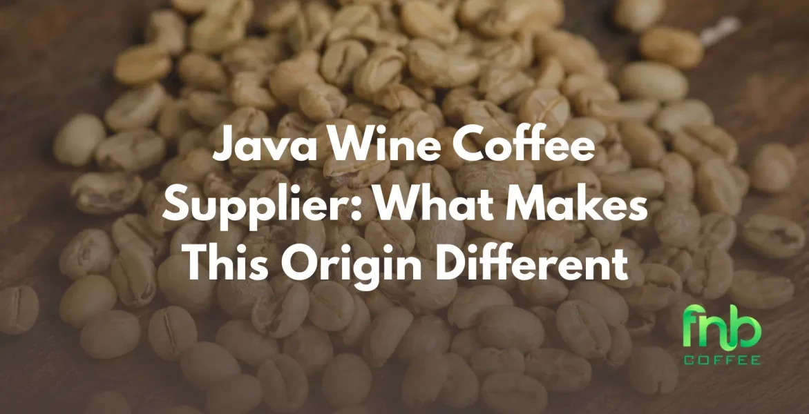 java wine coffee supplier